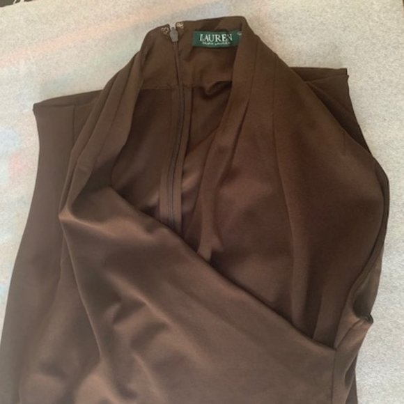 Ralph Lauren Layering Vest XL Chocolate Brown - Picture 5 of 8